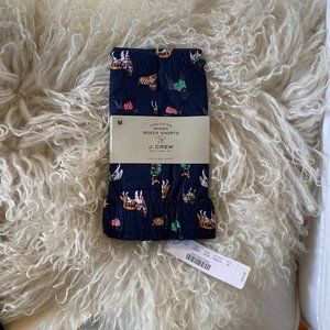 J. Crew | 100% Cotton Woven Boxer Shorts